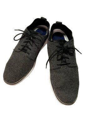 Cole Haan Stitchlite Shoes 12 Gray Original Grand Plain Oxfords Lightweight Mens
